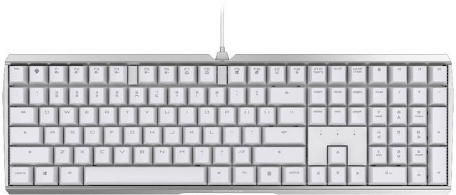 CHERRY 기계식 유선 일반형 키보드, 화이트(적축), MX BOARD 3.0S  (적축), 적축