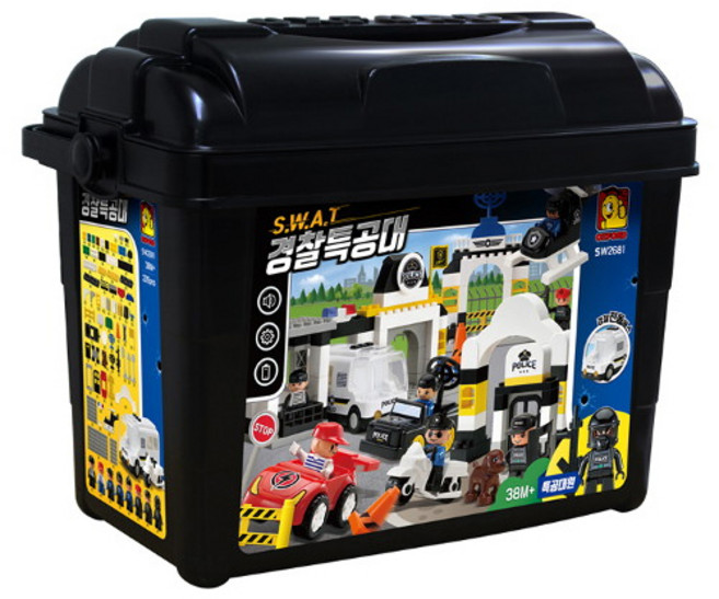 옥스포드 스와트 경찰특공대 SW2681, 혼합색상, 1개