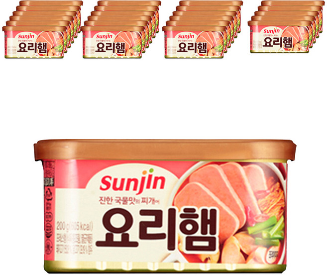 선진 요리햄, 200g, 24개