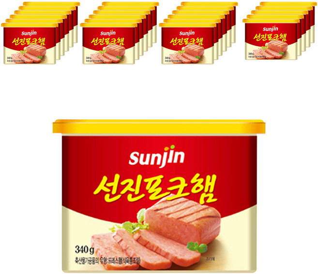 선진 포크햄, 340g, 24개