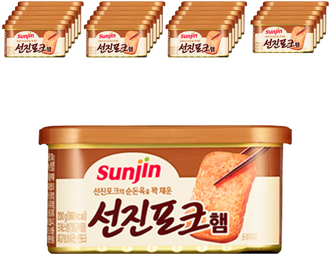 선진 포크햄, 200g, 24개