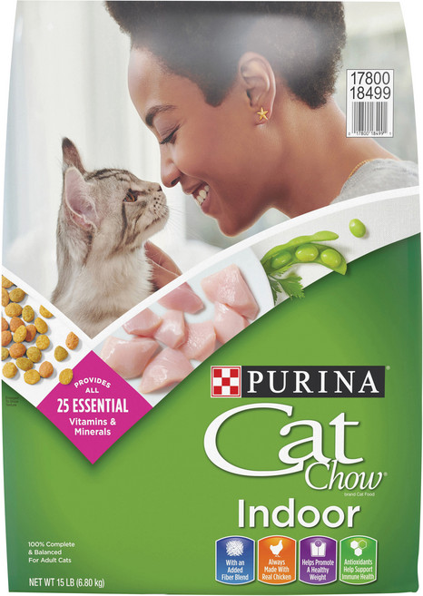 캣차우 고양이 기능성 사료, 인도어, 6.8kg, 1개