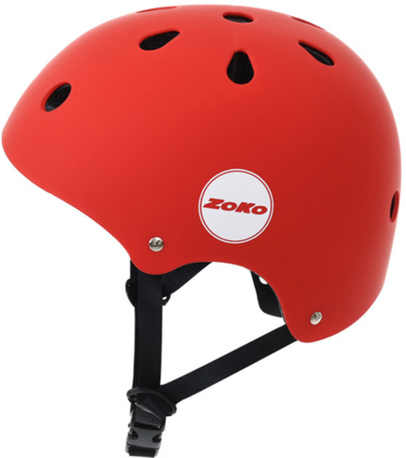 조코 아동용 어반형 보호 헬멧, 레드, 1개