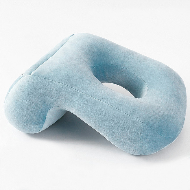 미니플 낮잠 수면 베개, 로얄블루, 1개