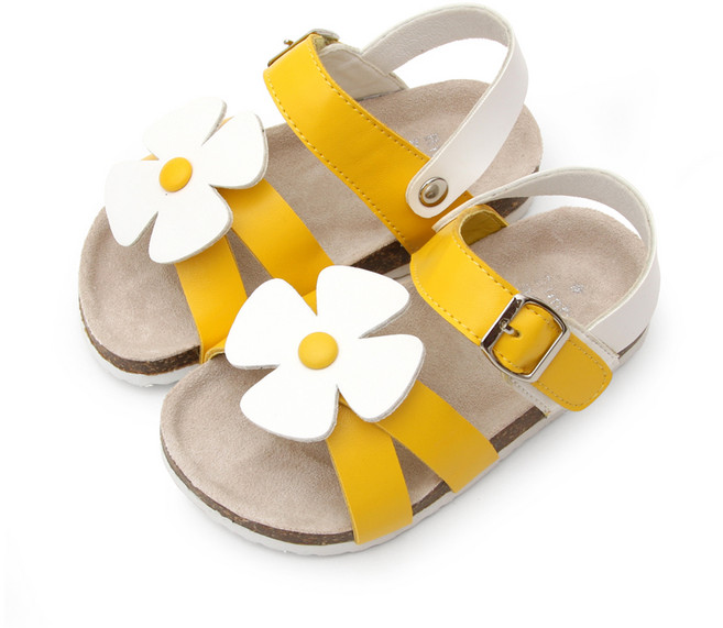 빔보빔바 여아용 플라워 버켄 샌들