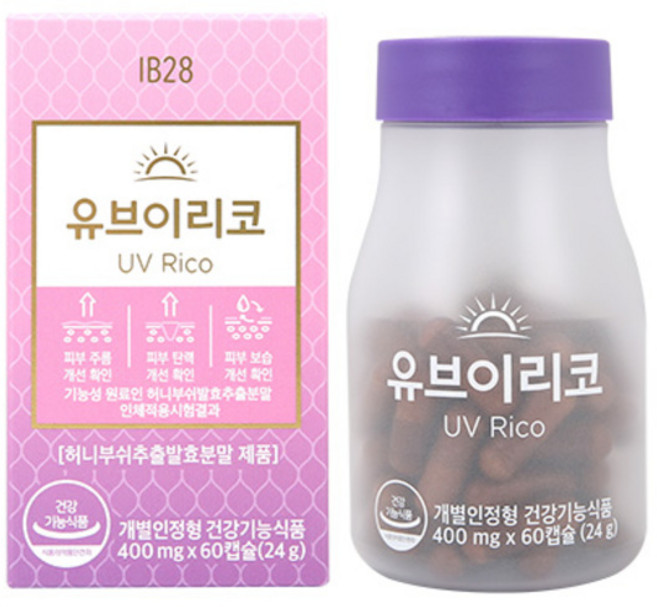 IB28 유브이리코 허니부쉬, 60캡슐, 1개