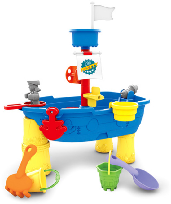 두로카리스마 바이킹 테이블 모래놀이, 혼합색상, 1개