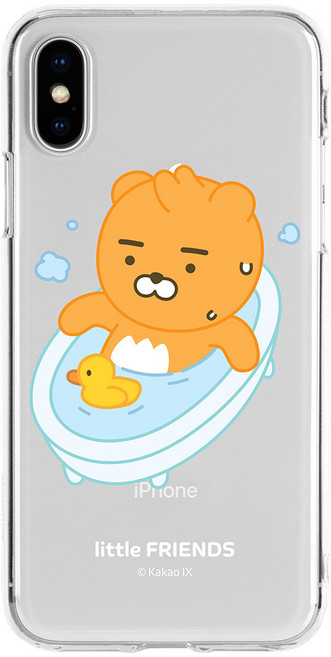 카카오프렌즈 리틀프렌즈 클리어젤리 휴대폰 케이스