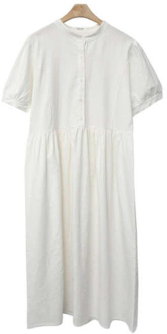 팡팡샵 임부용 E소녀 린넨 OPS 원피스