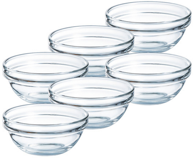 루미낙 엠필러볼 10cm, 투명, 6개