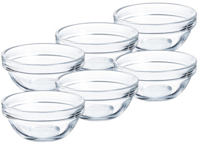 루미낙 엠필러볼 7cm, 투명, 6개