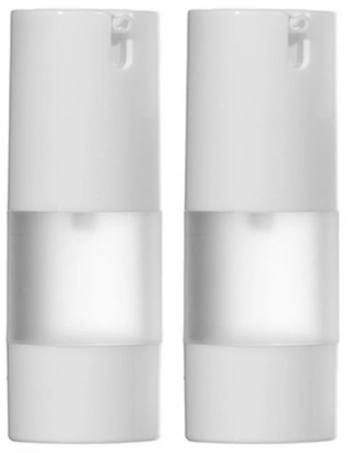 코팅 진공 에센스 용기 15ml, 반투명, 2개 - 쿠팡