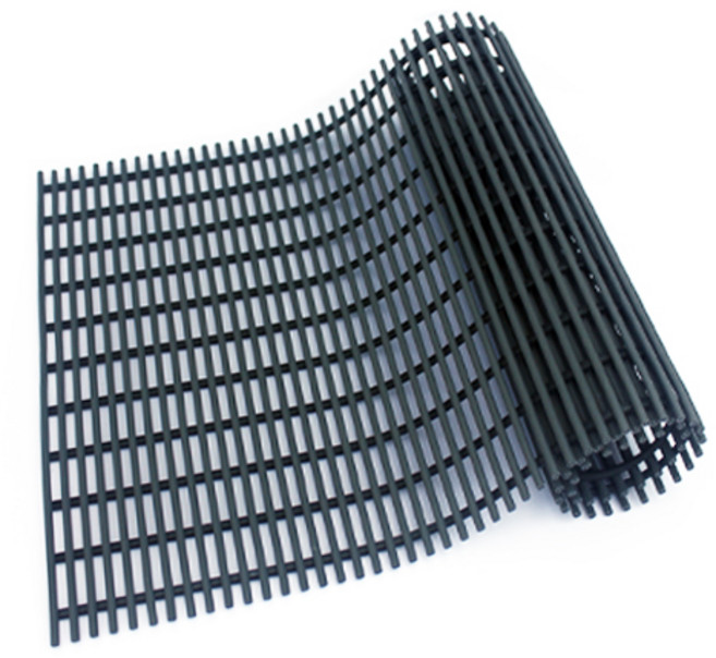 월광 프리미엄 미끄럼방지 욕실매트 고급형 120 x 200 cm, 진회색, 1개