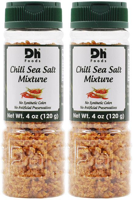 디에이치푸드 칠리 씨솔트 시즈닝, 120g, 2개