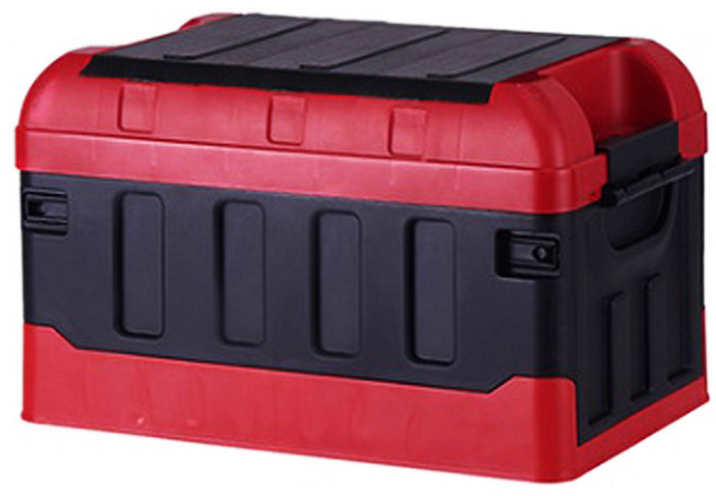 엑스핏 특대용량 캠핑용 몬스터 접이식 수납정리함 XL, 레드블랙, 1개