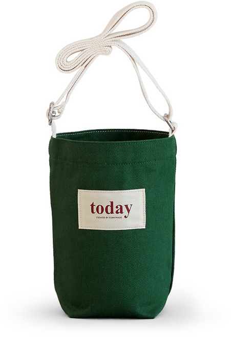 퍼니메이드 투데이 드링크백 숄더, 그린, 1개