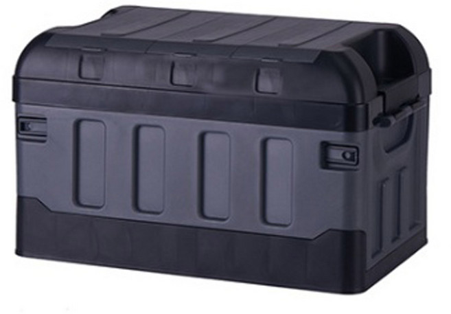 엑스핏 특대용량 캠핑용 몬스터 접이식 수납정리함 XL, 블랙, 1개