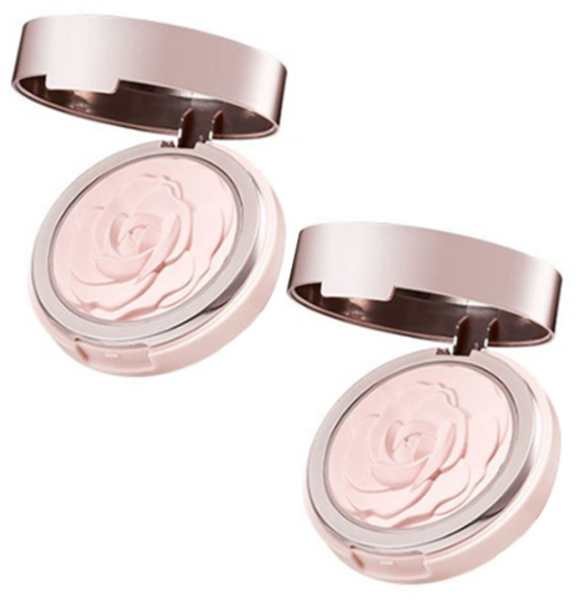 [2입기획] 미샤 글로우 톤업 로즈 팩트 SPF50+ PA++++ 11g, 1세트