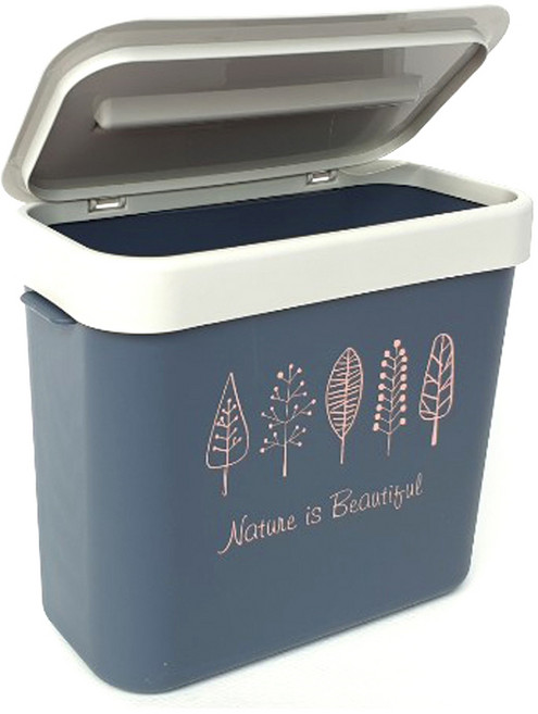 씽크대 걸이형 휴지통, 그레이, 1개