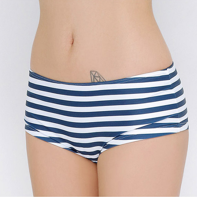 벤디스 큐브 스트라이프 비키니 팬티 수영복 F808
