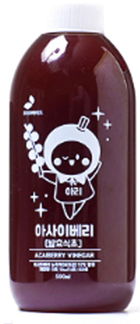 리꼬푸드 초야 자연숙성 과일 발효 식초 아사이베리, 1L, 1개