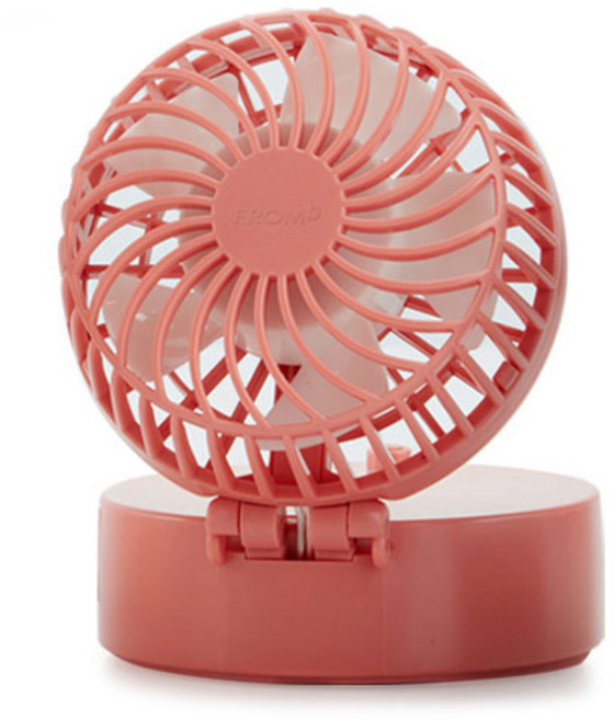 프롬비 아이스볼 핸즈프리 휴대용 선풍기, CORAL PINK, HF3201LG