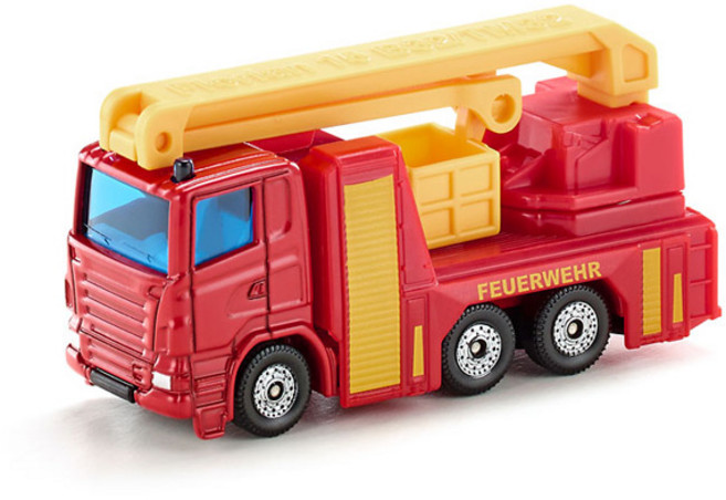 시쿠 사다리 소방차 다이캐스트 SK1080, 혼합색상, 1개