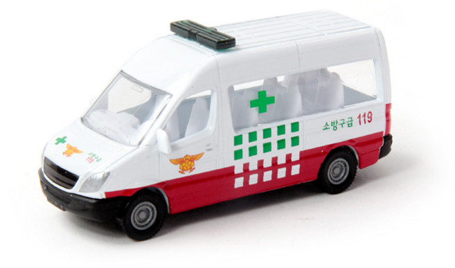 시쿠 한국소방응급차 다이캐스트 SK0808, 혼합색상, 1개