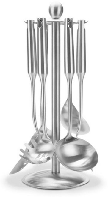 스테인리스 스틸 회전식 조리도구걸이 6헤드 B형, 1개