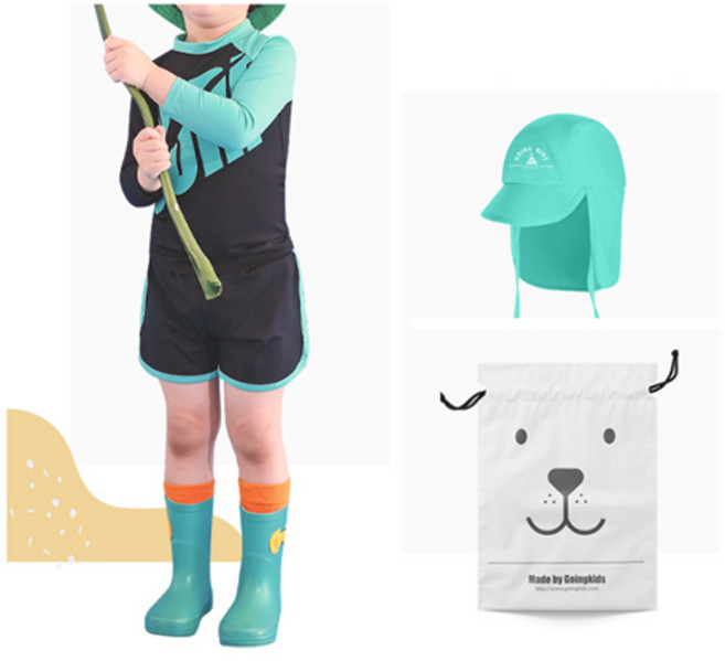 고잉키즈 아동용 버블껌스윔팩 4종 세트