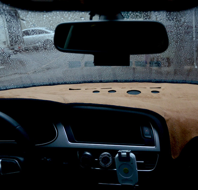 어바인클래스 블루코드 샤무드 대쉬보드커버 브라운 + 블랙, 기아, 스포티지 QL / 더볼드