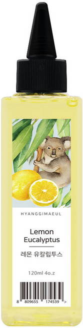 향기마을 디퓨저 리필오일, 레몬유칼립투스, 120ml, 1개