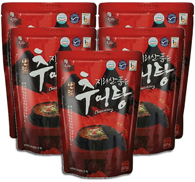 지리산품은 남원 추어탕, 5개, 500g