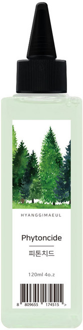 향기마을 디퓨저 리필오일, 피톤치드, 120ml, 1개