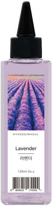 향기마을 디퓨저 리필오일, 라벤더, 120ml, 1개
