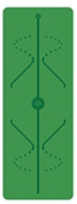 스톰매트 캘리브레이션 요가매트, 그린