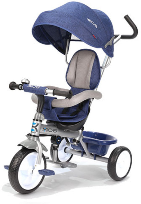 제스터 T300 플러스 유아용 세발자전거, 멜란지블루, 1개