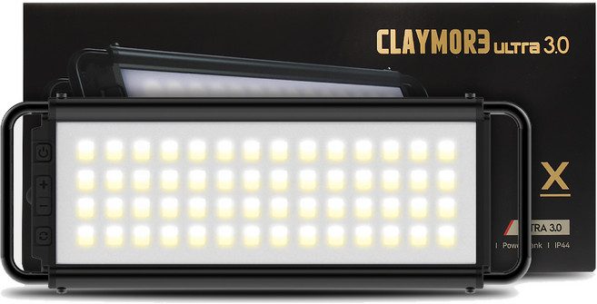 크레모아 캠핑랜턴 울트라3.0 X, 블랙, 1개