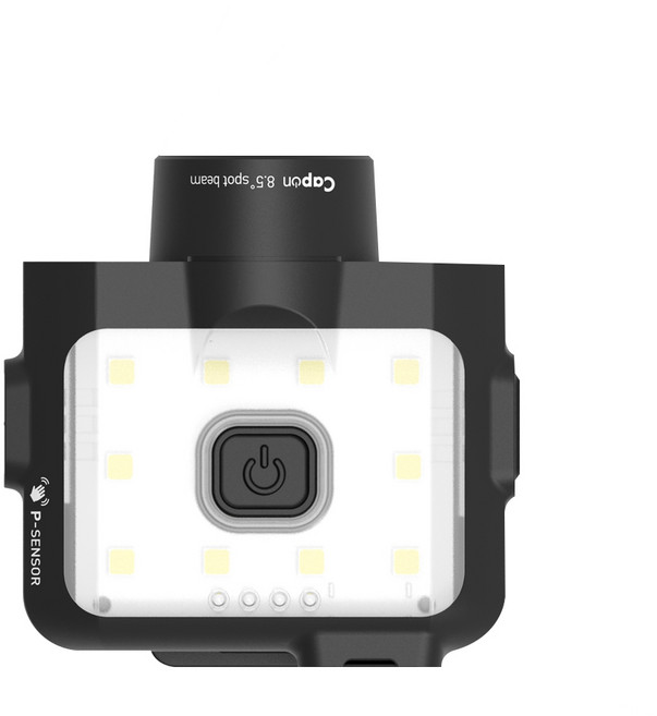 크레모아 캡온 120D LED헤드랜턴 CLP-120, Black, 1개