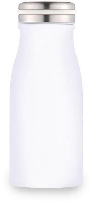 텀스 미롬 무지 밀크 텀블러, WHITE, 350ml, 1개