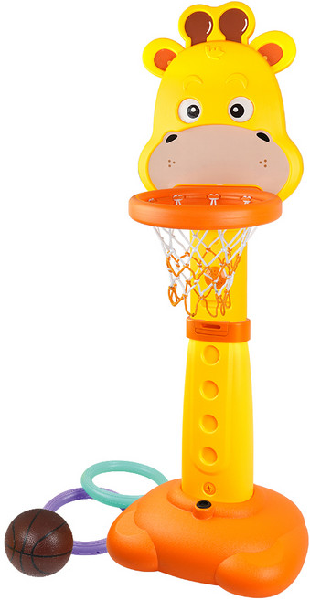 바니랜드 5 in 1 기린이 농구대, 혼합색상, 1세트