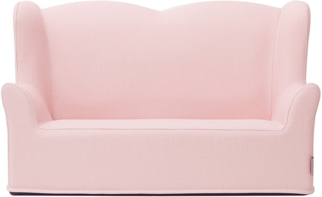 코코리에또 프린 2인용 유아소파, 베이비핑크