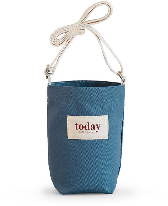 퍼니메이드 투데이 드링크 백 숄더 텀블러, 인디블루, 1개