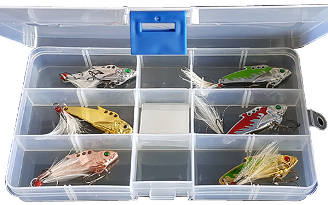 루어플러스 메탈 바이브레이션 미끼 6종 세트, 1개