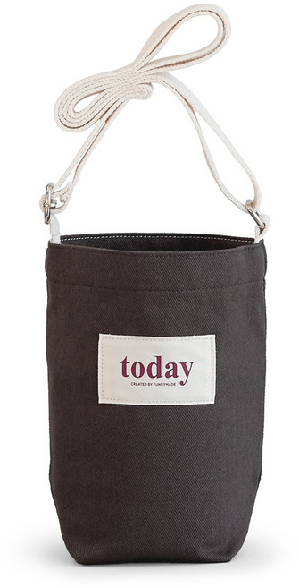 퍼니메이드 투데이 텀블러 드링크 백 숄더, 차콜, 1개