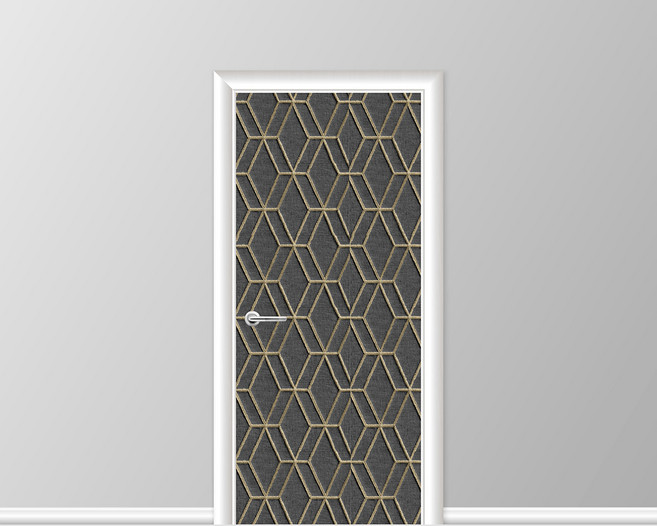 유니크 만능 시트벽지, 베를린그리비티블랙, 53cm x 4.8m