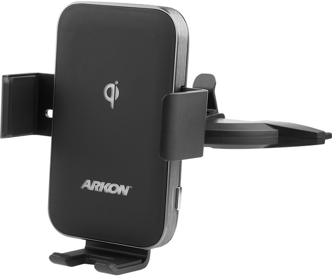ARKON N오토 FOD 차량용 CD슬롯 무선충전 핸드폰 거치대, 혼합색상, AWC3CD