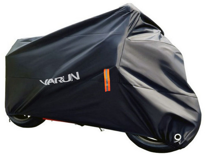 배런 자전거 방수 커버 M, 블랙, 1세트