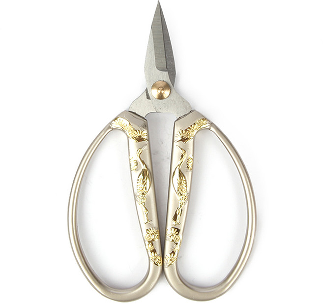 브랜드얀 감성 크레인 가위 11.5cm, 스모그, 1개