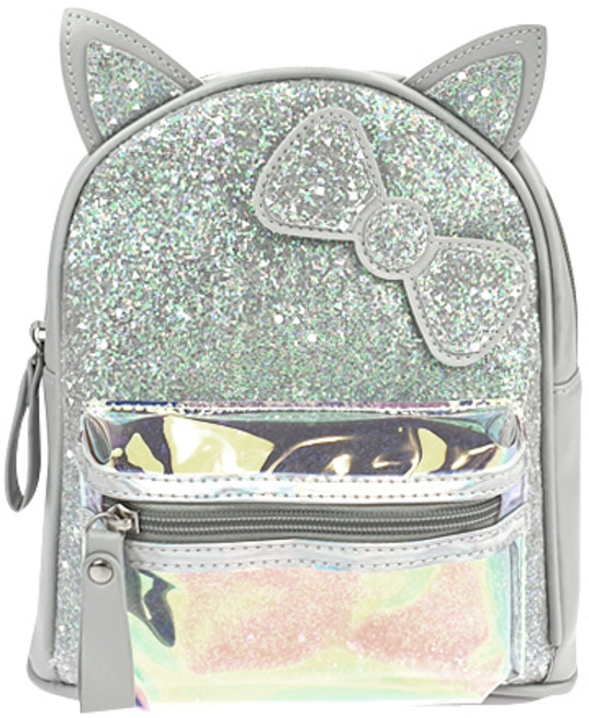 우주아이 리본글리터 미니백팩